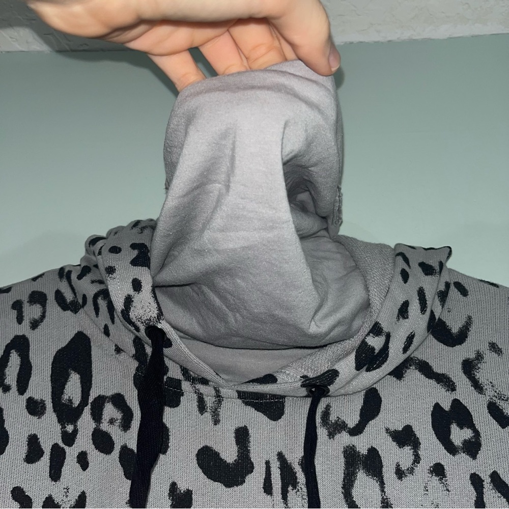 NWT Seven7 size XXL mask hoodie animal print - Picture 3 of 11